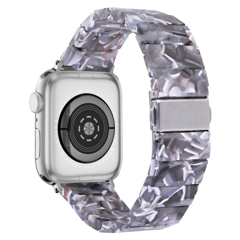 Meget Fed Plastik Universal Rem passer til Apple Smartwatch - Sølv#serie_2