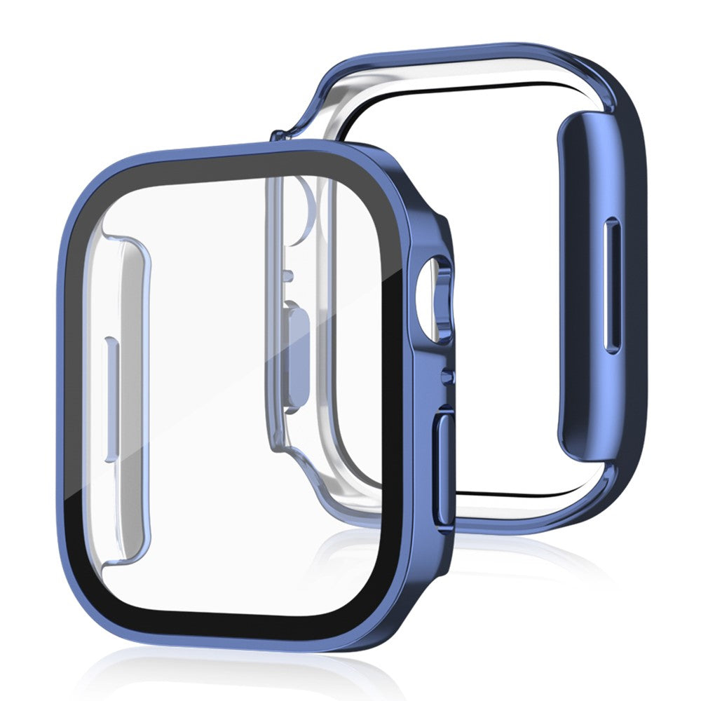 Fed Universal Apple Cover med Skærmbeskytter i Plastik og Hærdet Glas - Blå#serie_4
