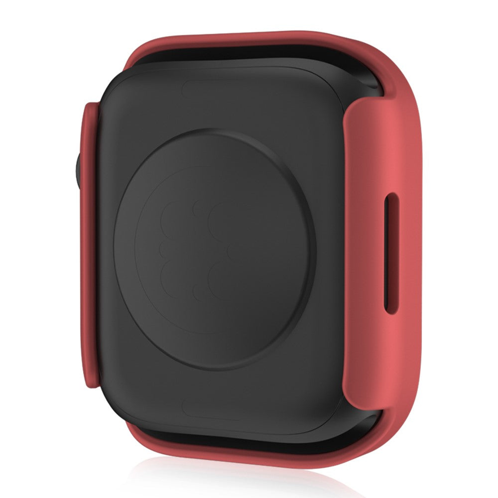 Rigtigt Fed Universal Apple Cover med Skærmbeskytter i Plastik og Hærdet Glas - Rød#serie_4