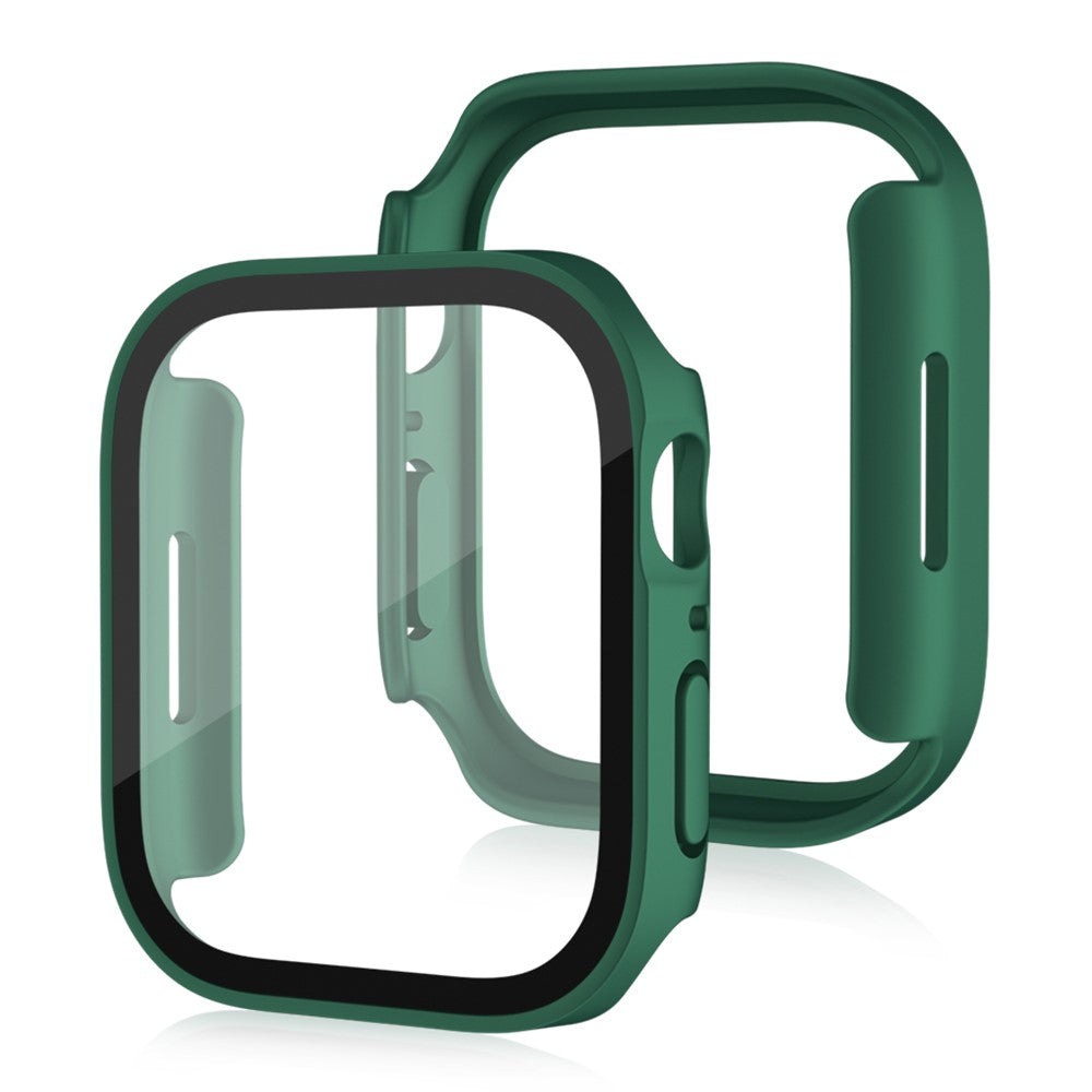 Rigtigt Fed Universal Apple Cover med Skærmbeskytter i Plastik og Hærdet Glas - Grøn#serie_6