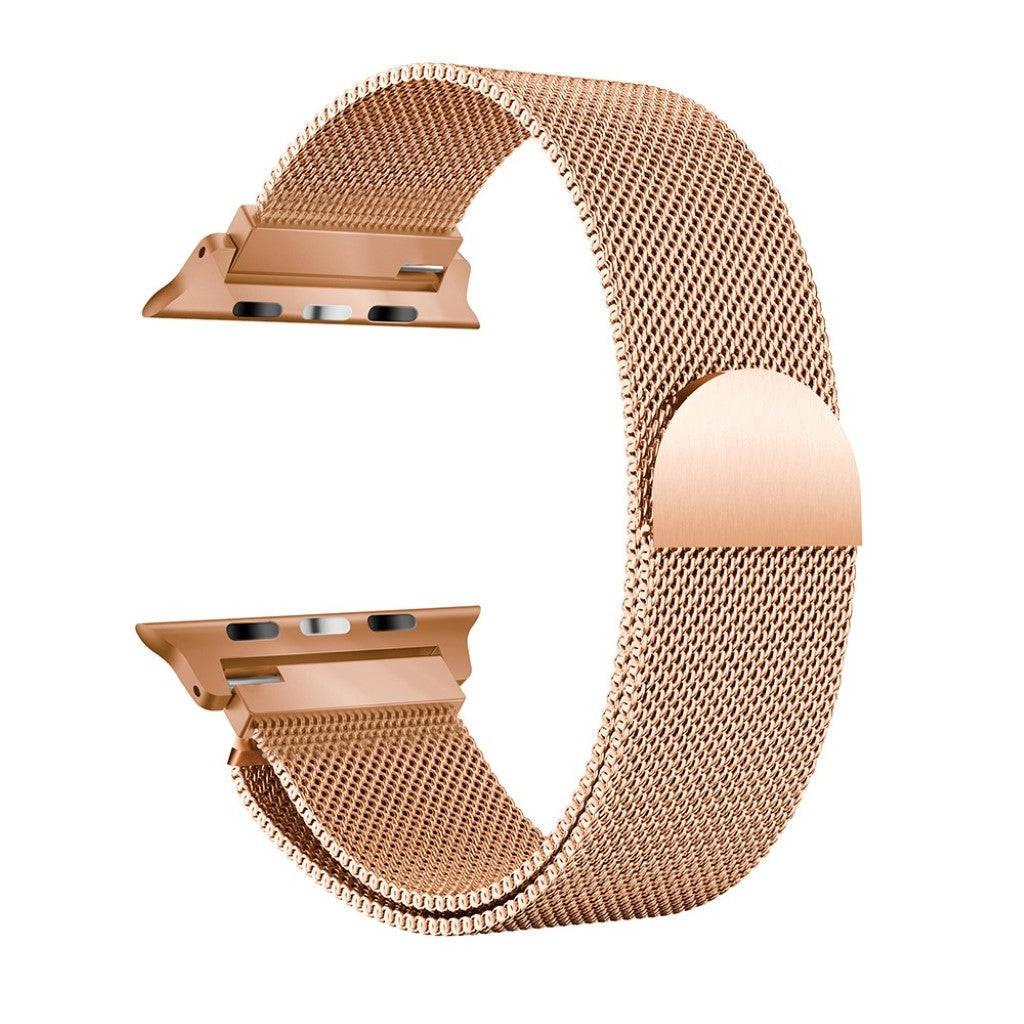 Vildt smuk Apple Watch Series 1-3 42mm Metal Rem - Beige#serie_3