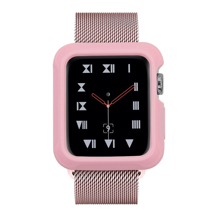 Fed Apple Watch Series 1-3 42mm Silikone Cover - Pink#serie_2