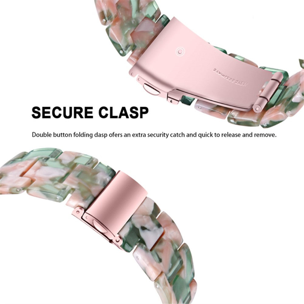 Apple Watch Series 1-3 42mm Metal Rem med Cover - Pink#serie_12