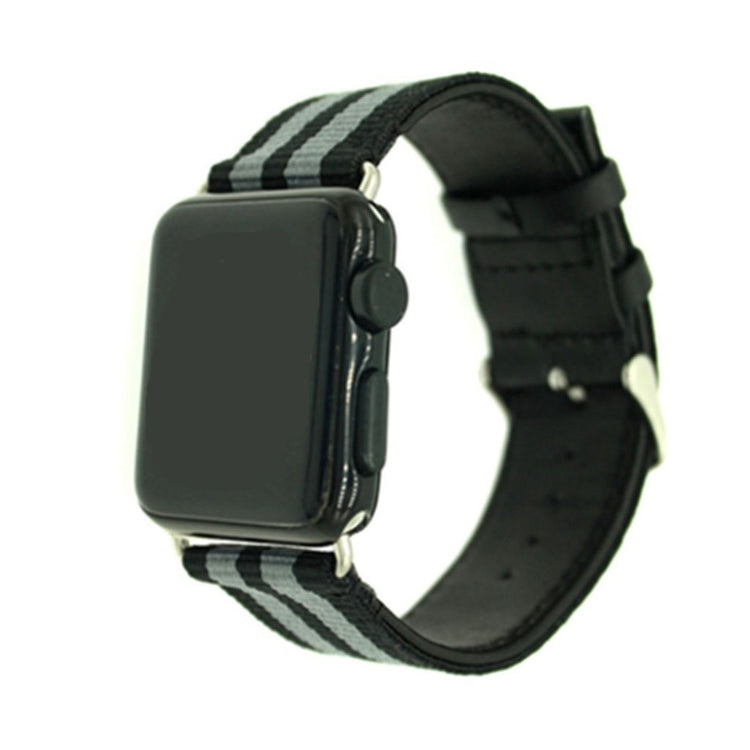 Vildt slidstærk Apple Watch Series 1-3 42mm Nylon Rem - Grøn#serie_2