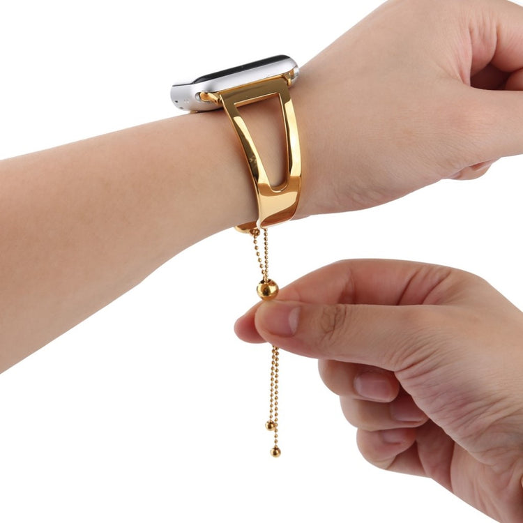 Helt vildt skøn Apple Watch Series 1-3 42mm Metal Rem - Guld#serie_1