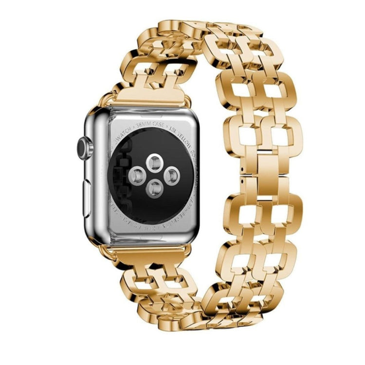 Vildt elegant Apple Watch Series 1-3 42mm Metal Rem - Guld#serie_4