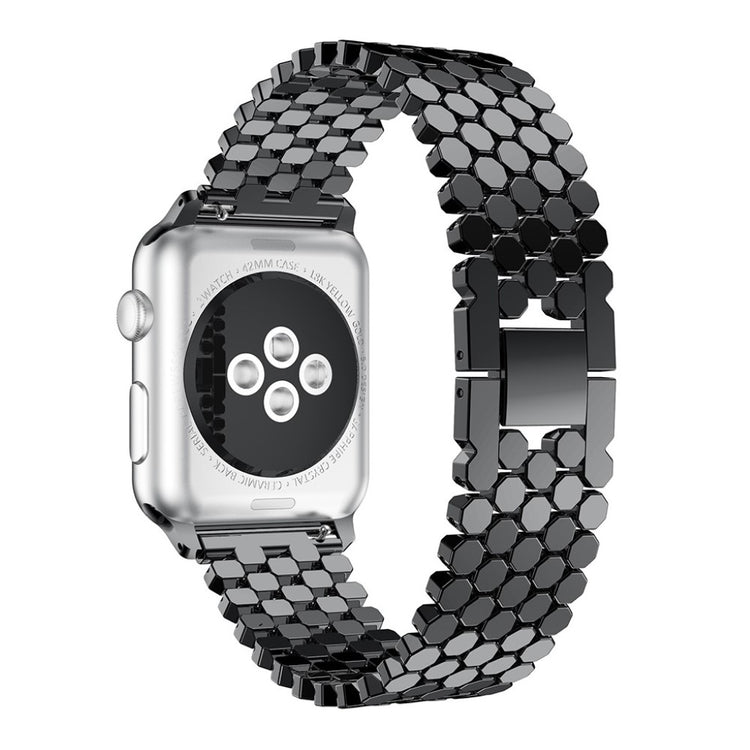 Super cool Apple Watch Series 1-3 42mm Metal Rem - Sort#serie_1
