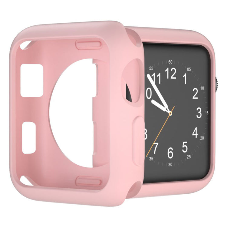 Vildt Fed Apple Watch Series 1-3 42mm Silikone Cover - Pink#serie_7