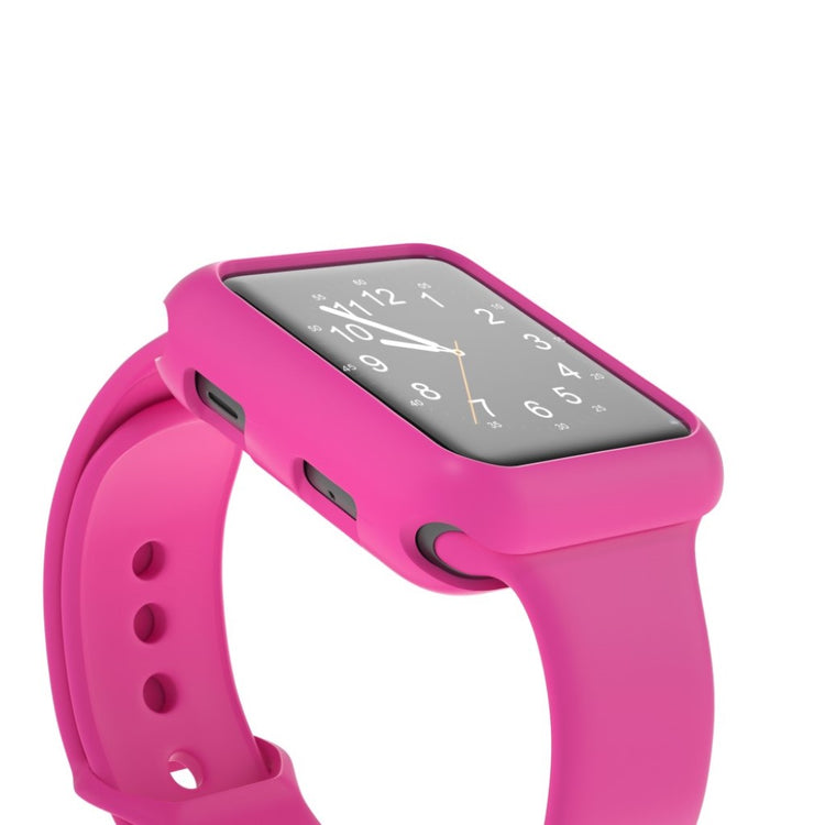Vildt Fed Apple Watch Series 1-3 42mm Silikone Cover - Pink#serie_8