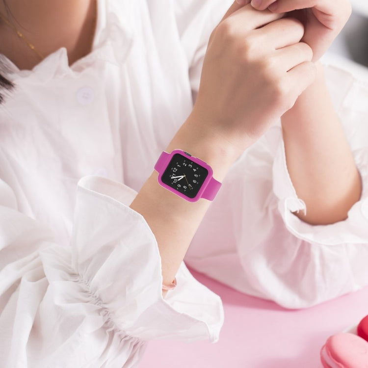 Vildt Fed Apple Watch Series 1-3 42mm Silikone Cover - Pink#serie_8