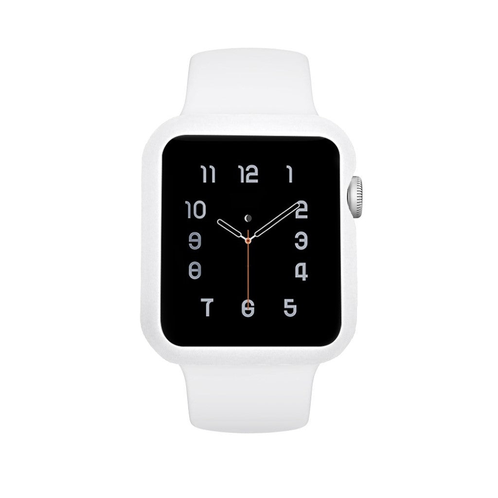 Apple Watch Series 1-3 42mm Holdbar Silikone Bumper  - Hvid#serie_2