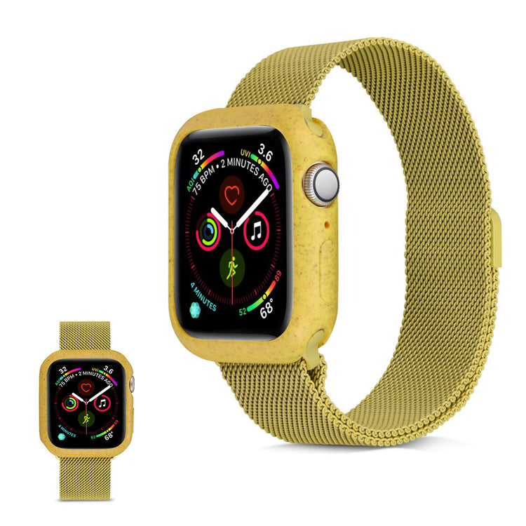 Vildt Flot Apple Watch Series 1-3 42mm Silikone Cover - Gul#serie_4