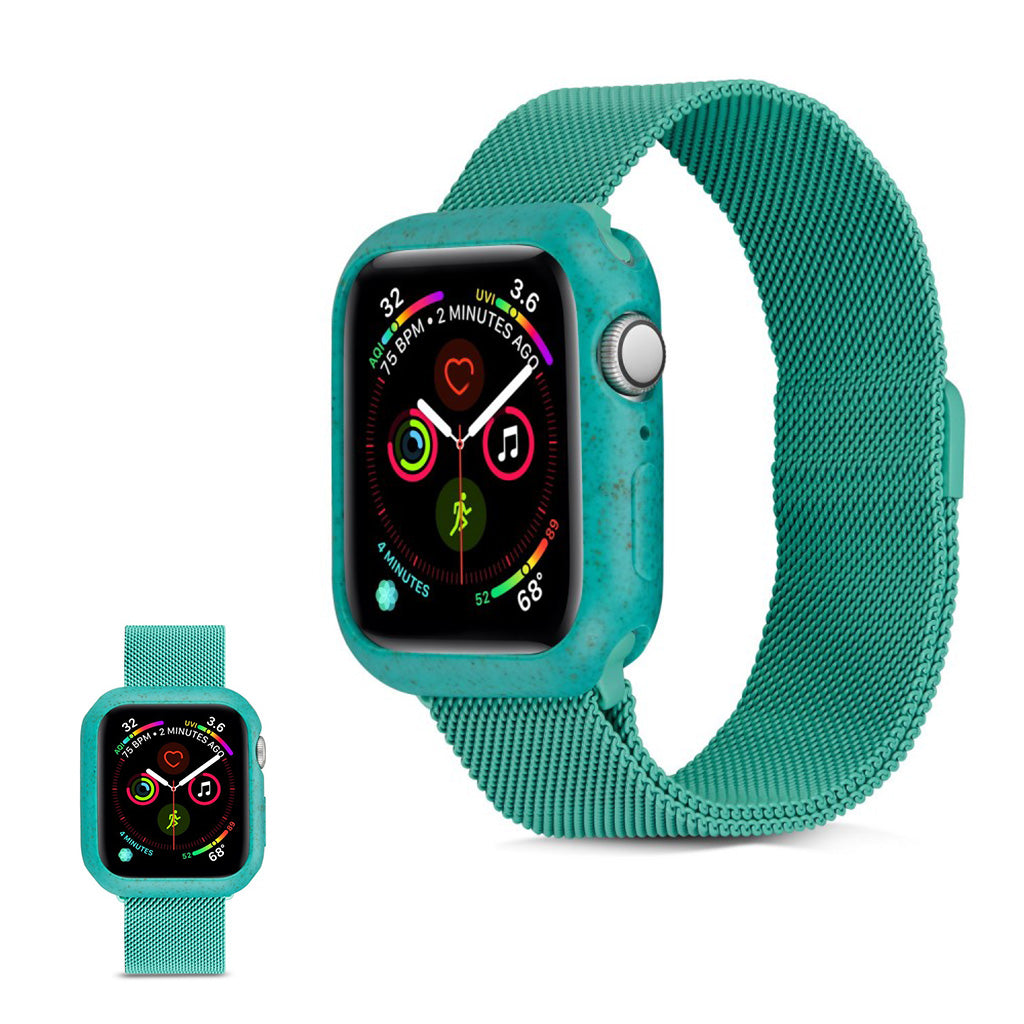 Vildt Flot Apple Watch Series 1-3 42mm Silikone Cover - Grøn#serie_5