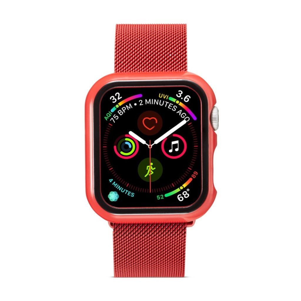 Flot Apple Watch Series 1-3 42mm Plastik Cover - Rød#serie_3