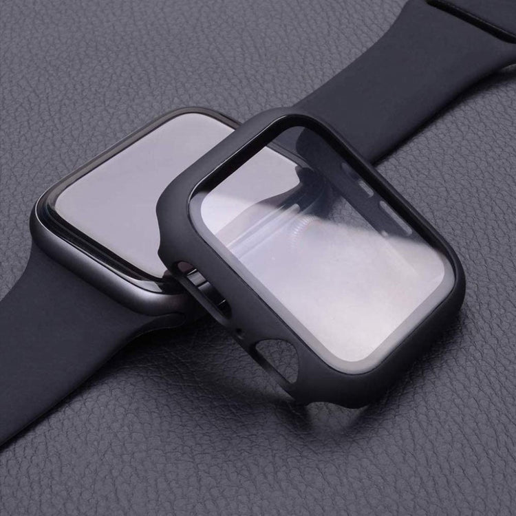 Apple Watch Series 1-3 42mm Holdbar Plastik Bumper  - Sort#serie_3