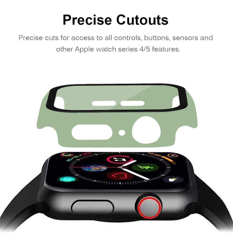 Apple Watch Series 1-3 42mm Holdbar Plastik Bumper  - Grøn#serie_8