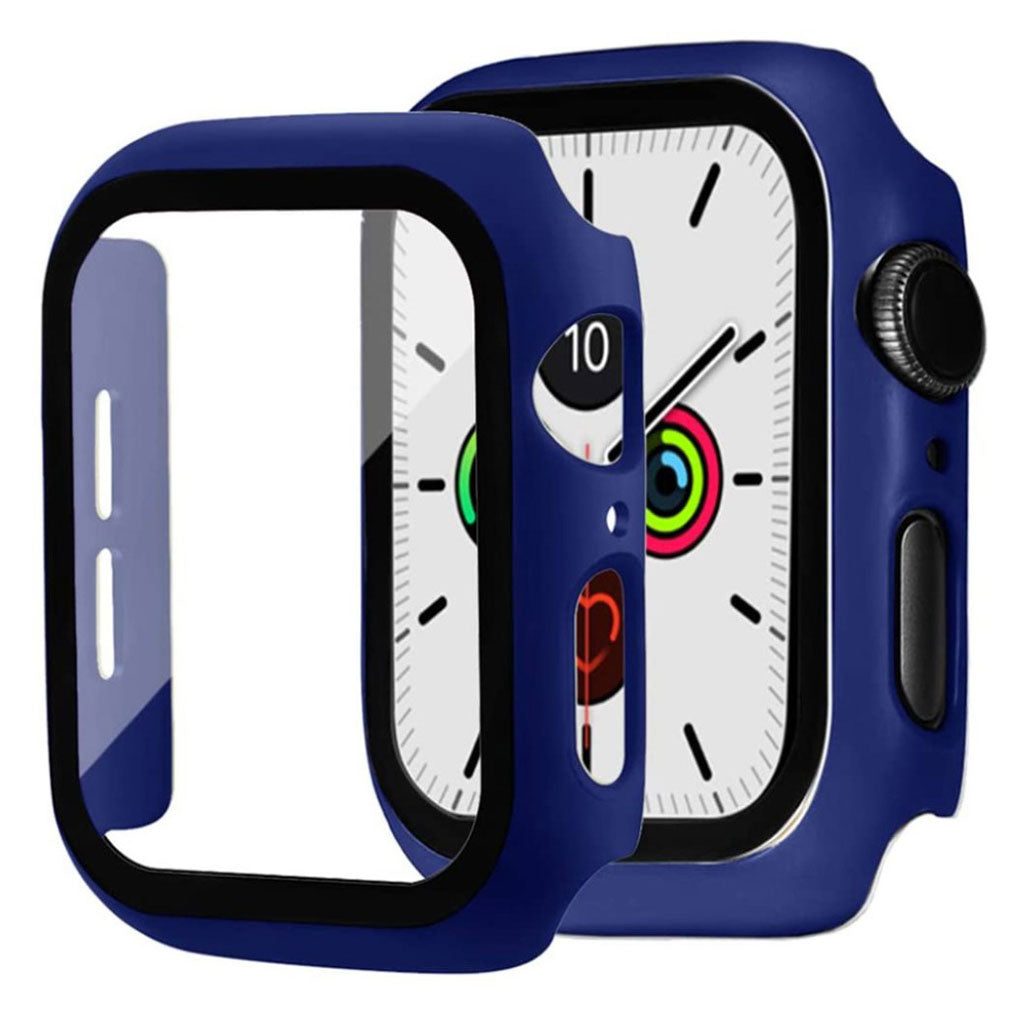 Apple Watch Series 1-3 42mm Holdbar Plastik Bumper  - Blå#serie_9