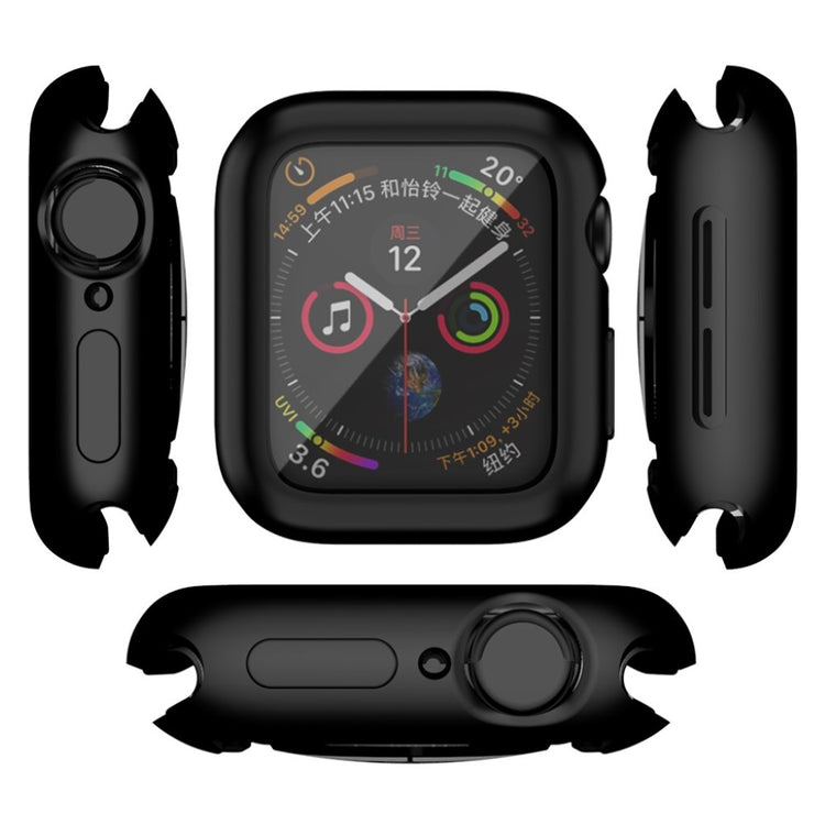 Mega Godt Apple Watch Series 1-3 42mm Silikone Cover - Sort#serie_3