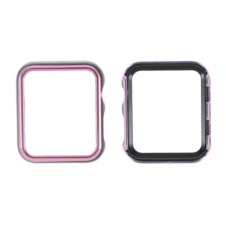 Apple Watch Series 1-3 42mm Stilfuld Plastik Bumper  - Pink#serie_3