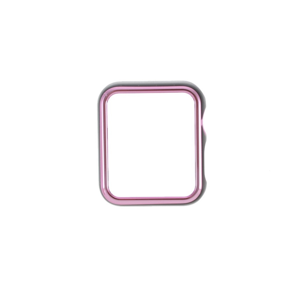 Apple Watch Series 1-3 42mm Stilfuld Plastik Bumper  - Pink#serie_3