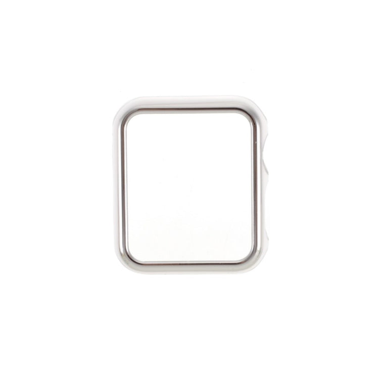 Apple Watch Series 1-3 42mm Stilfuld Plastik Bumper  - Sølv#serie_9