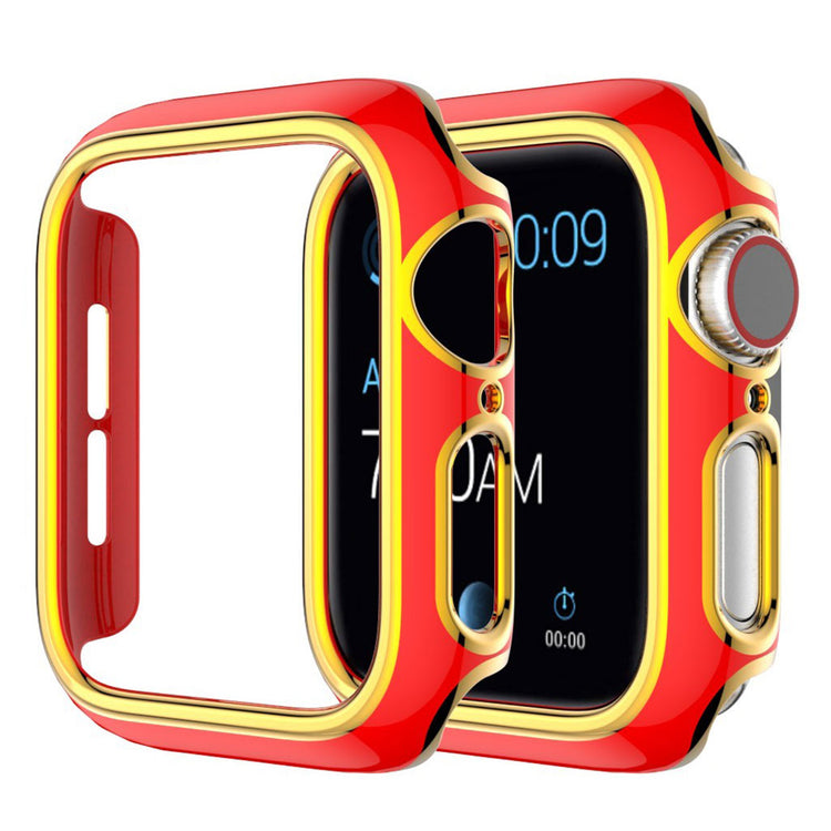Super Fint Apple Watch Series 1-3 42mm Plastik Cover - Rød#serie_7