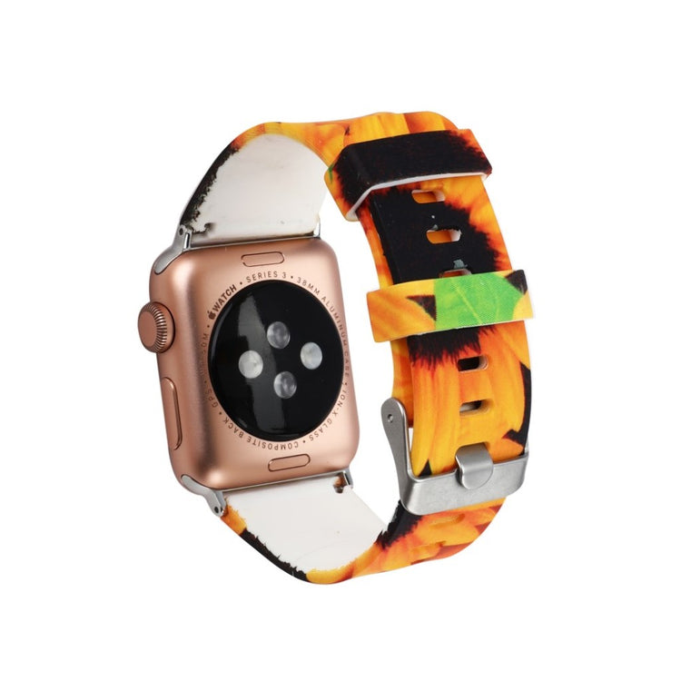 Fortrinligt Apple Watch Series 1-3 38mm Silikone Rem - Flerfarvet#serie_3