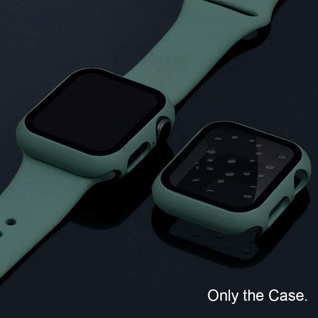 Apple Watch Series 1-3 38mm Holdbar Plastik Bumper  - Grøn#serie_1