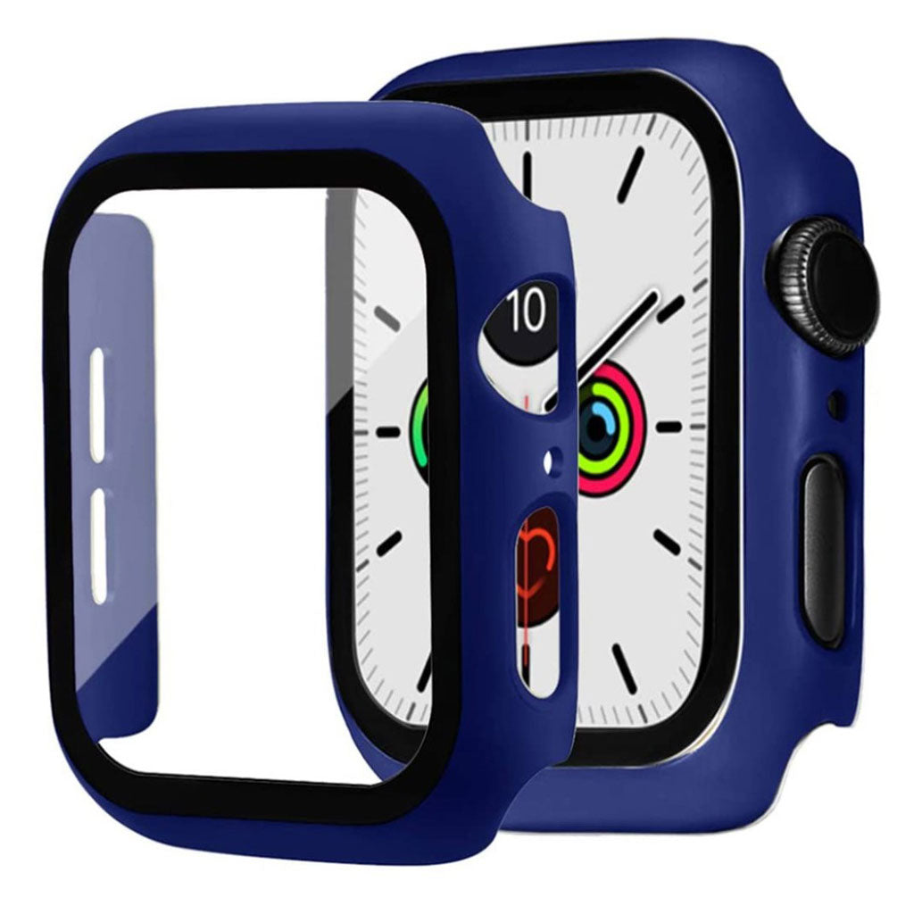 Apple Watch Series 1-3 38mm Holdbar Plastik Bumper  - Blå#serie_9