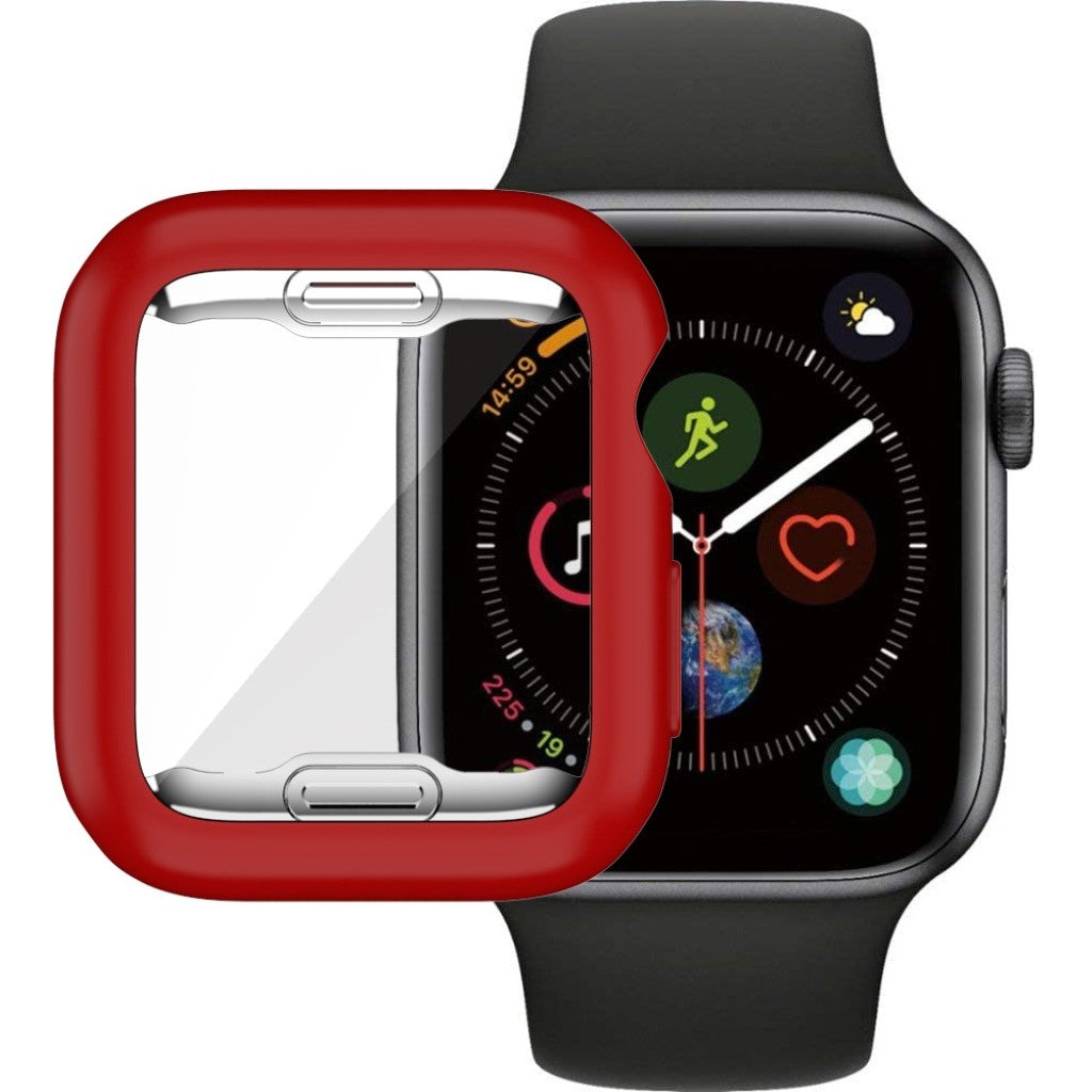 Meget Godt Apple Watch Series 1-3 38mm Silikone Cover - Rød#serie_4
