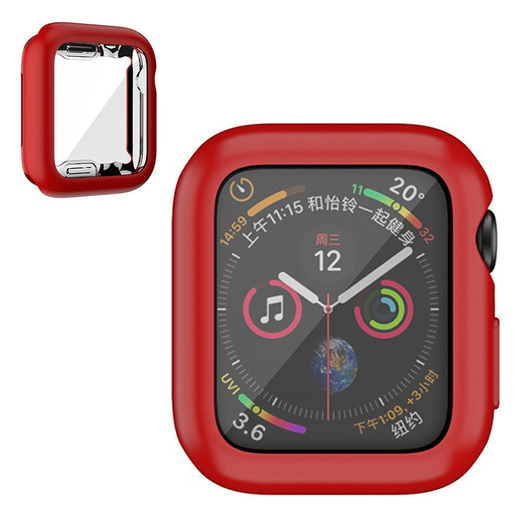 Meget Godt Apple Watch Series 1-3 38mm Silikone Cover - Rød#serie_4