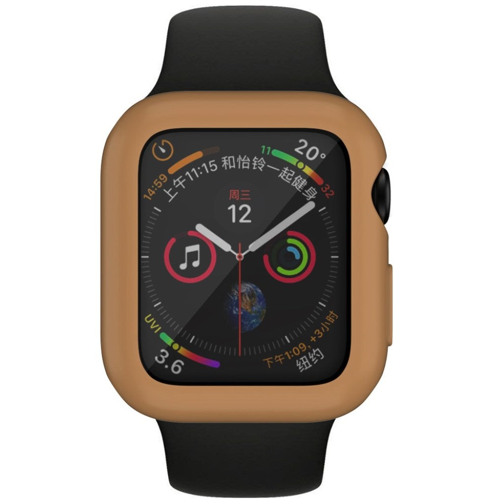 Meget Godt Apple Watch Series 1-3 38mm Silikone Cover - Brun#serie_7