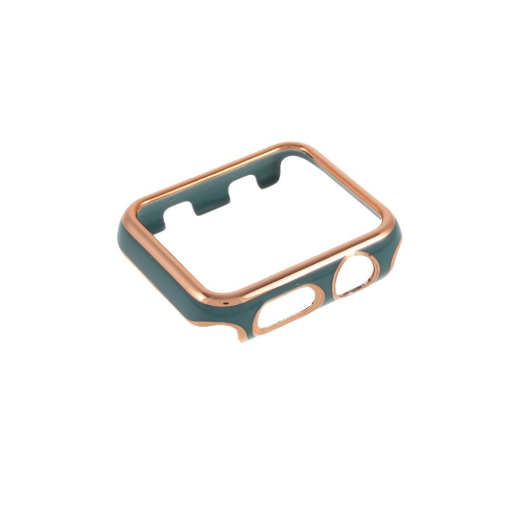 Apple Watch Series 1-3 38mm Stilfuld Plastik Bumper  - Guld#serie_1