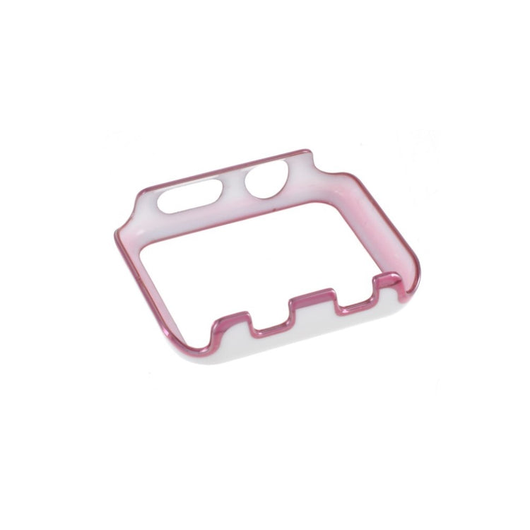Apple Watch Series 1-3 38mm Stilfuld Plastik Bumper  - Pink#serie_6