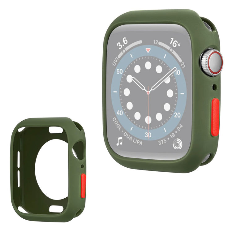 Apple Watch Series 1-3 38mm  Silikone Bumper  - Grøn#serie_11