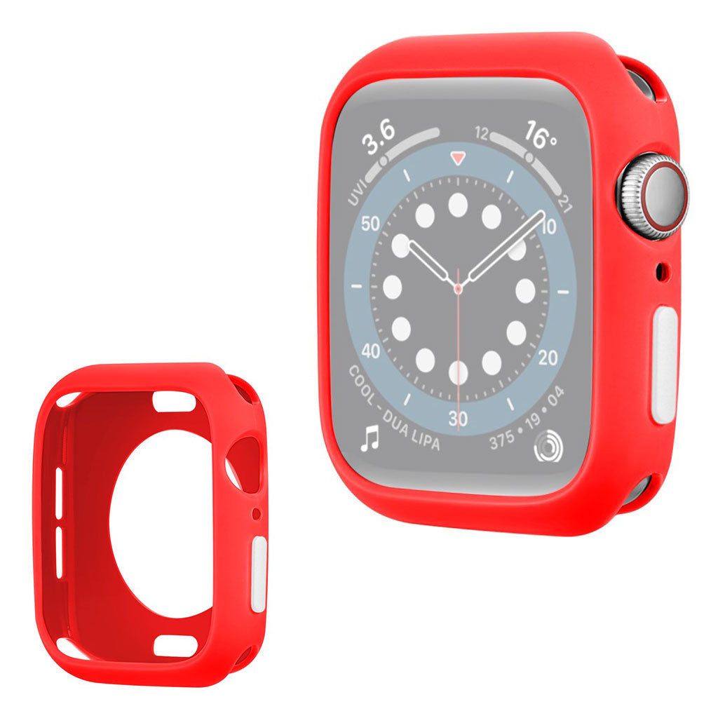 Apple Watch Series 1-3 38mm  Silikone Bumper  - Rød#serie_3