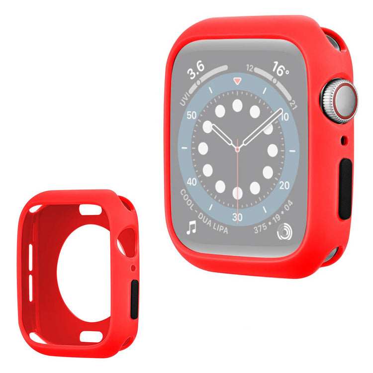 Apple Watch Series 1-3 38mm  Silikone Bumper  - Rød#serie_4