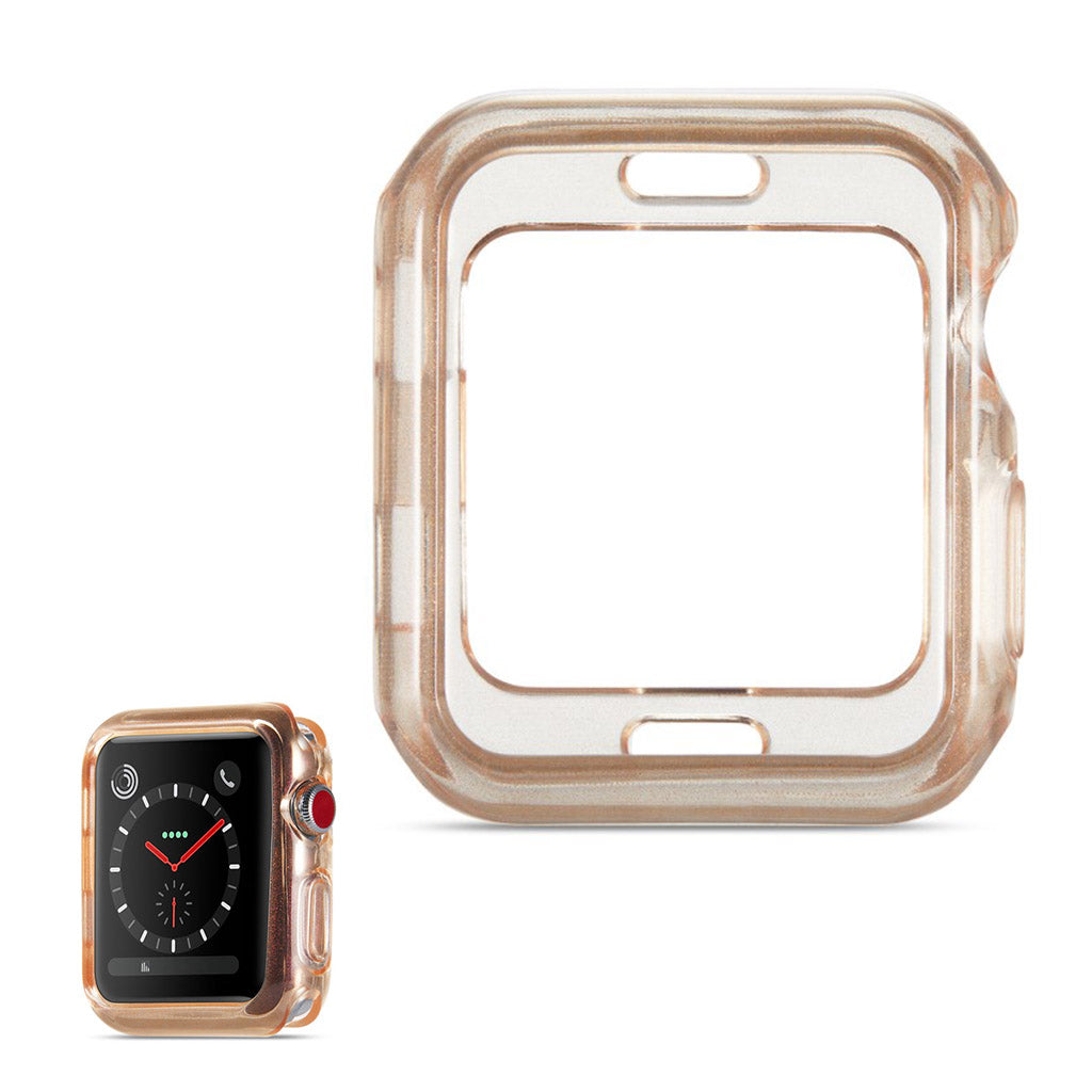 Pink Apple Watch Series 1-3 38mm Silikone Cover#serie_1