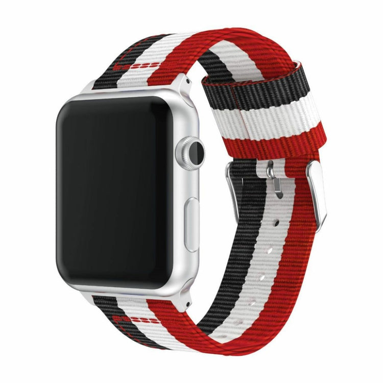 Mega holdbart Apple Watch Series 4 40mm Nylon Rem - Flerfarvet#serie_6