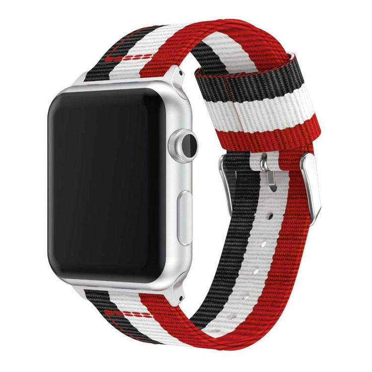 Mega holdbart Apple Watch Series 4 40mm Nylon Rem - Flerfarvet#serie_6