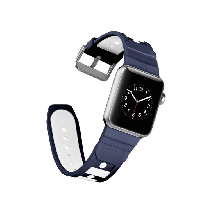 Superflot Apple Watch Series 4 40mm Silikone Rem - Flerfarvet#serie_1