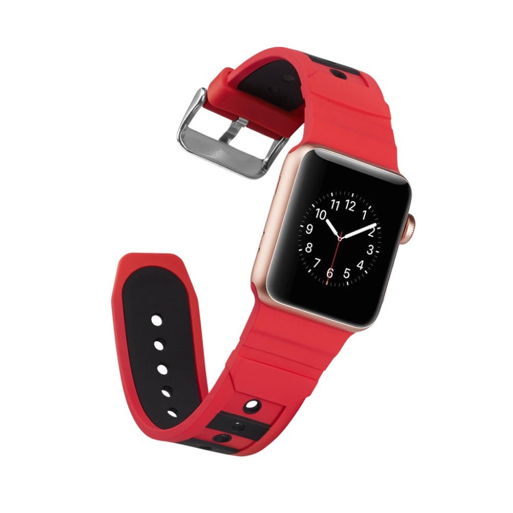Superflot Apple Watch Series 4 40mm Silikone Rem - Flerfarvet#serie_3