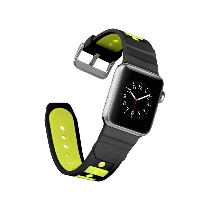 Superflot Apple Watch Series 4 40mm Silikone Rem - Flerfarvet#serie_4