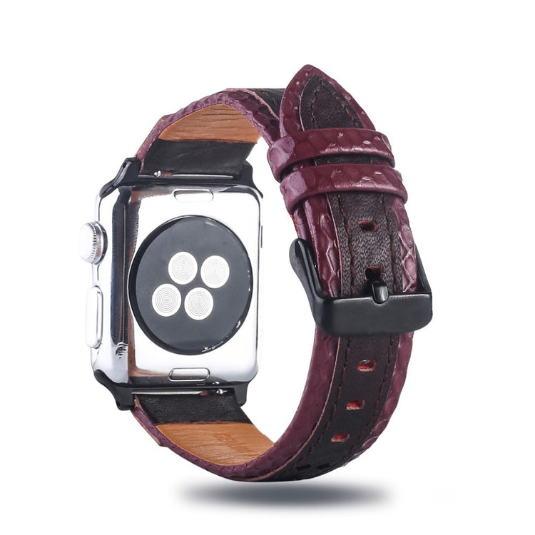 Super flot Apple Watch Series 4 40mm Ægte læder Rem - Flerfarvet#serie_1