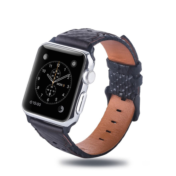 Super flot Apple Watch Series 4 40mm Ægte læder Rem - Flerfarvet#serie_2
