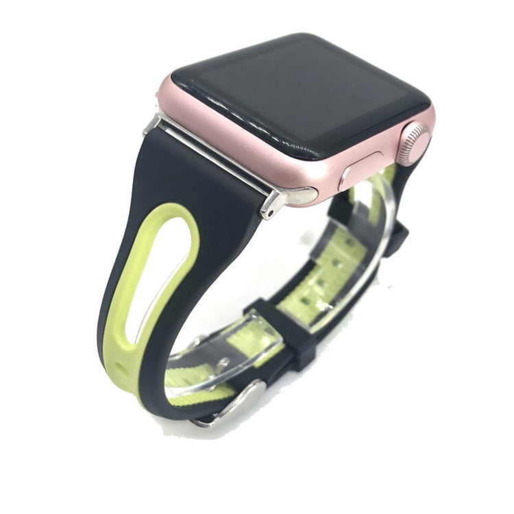 Helt vildt fint Apple Watch Series 4 40mm Silikone Rem - Flerfarvet#serie_1