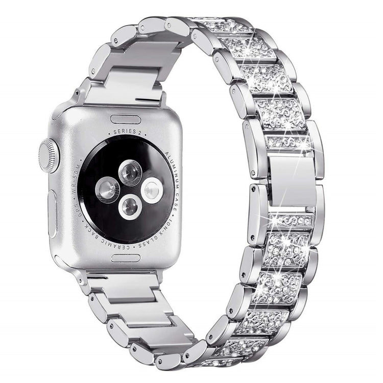 Rigtigt smuk Apple Watch Series 4 40mm Metal Rem - Sølv#serie_3
