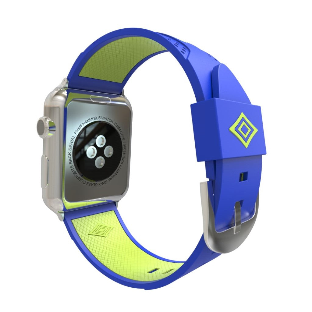Solid Apple Watch Series 4 40mm Silikone Rem - Flerfarvet#serie_2