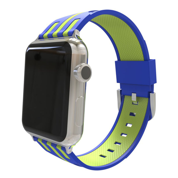 Solid Apple Watch Series 4 40mm Silikone Rem - Flerfarvet#serie_2
