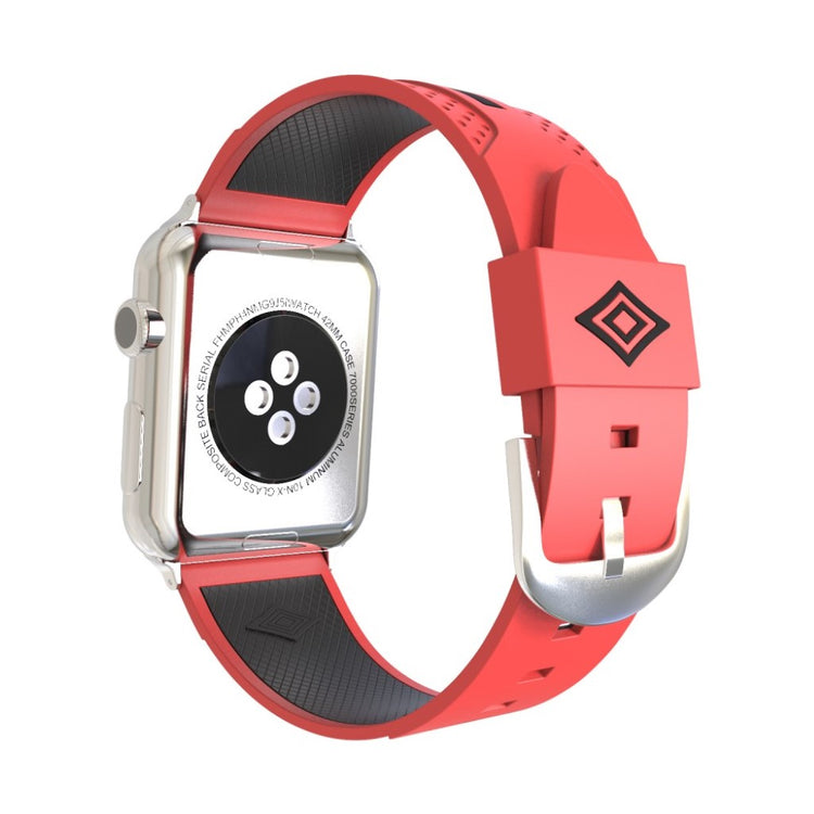 Solid Apple Watch Series 4 40mm Silikone Rem - Flerfarvet#serie_5
